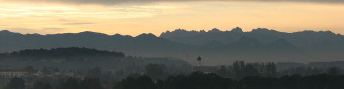 Grafing, am Fusse der Alpen